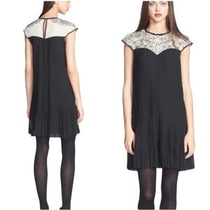 Ted Baker Wastila Lace Pleated Dress